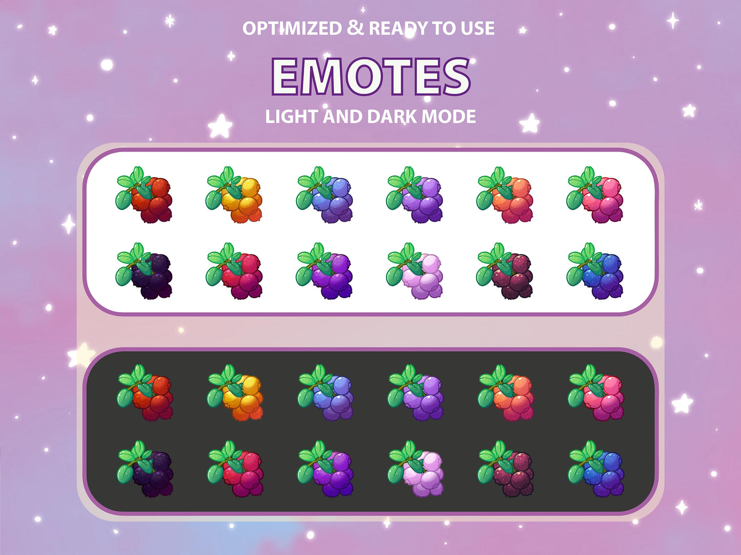 Berry Emote & Channel Points Icon [Digital Product]