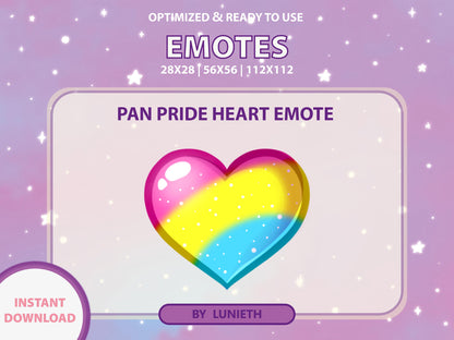 Choose Your Pride Flag Heart Emote & Channel Points Icon [Digital Product]