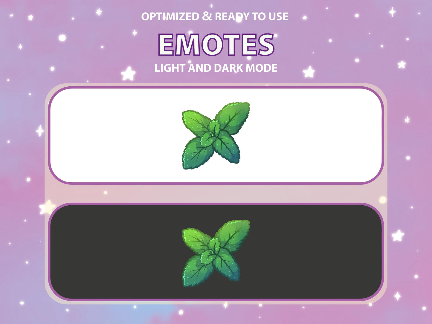 Mint Emote & Channel Points Icon [Digital Product]