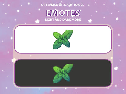 Mint Emote & Channel Points Icon [Digital Product]